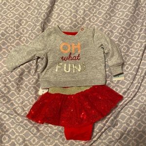 Cat and Jack Christmas outfit